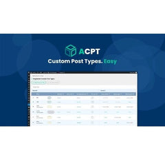 ACPT – Custom post types plugin for WordPress - Dghut