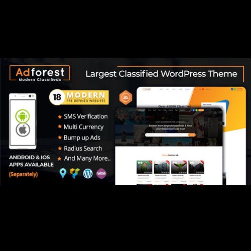 AdForest – Classified Ads WordPress Theme - Dghut