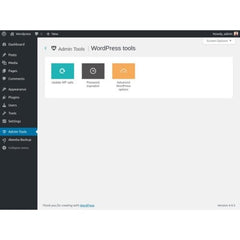 Admin Tools for WordPress - Dghut