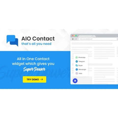AIO Contact – All in One Contact Widget – Support Button - Dghut