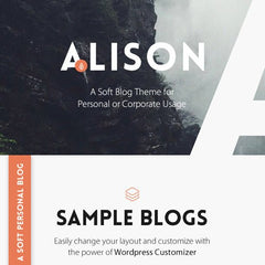 Anne Alison – Soft Personal Blog Theme - Dghut