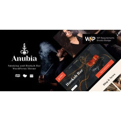 Anubia | Smoking and Hookah Bar WordPress Theme - Dghut