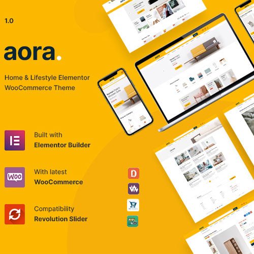 Aora – Home & Lifestyle Elementor WooCommerce Theme - Dghut