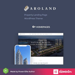 Aroland – Single Property Landing Page WordPress Theme - Dghut