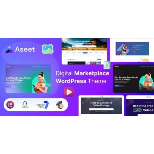 Aseet – Digital Marketplace WordPress Theme - Dghut