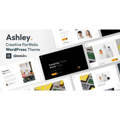 Ashley – Creative Portfolio WordPress Theme - Dghut