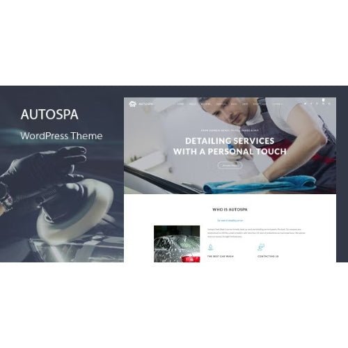 Auto Spa – Car Wash WordPress Theme - Dghut
