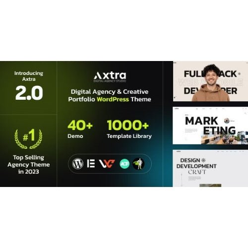 Axtra | Digital Agency Creative Portfolio Theme - Dghut
