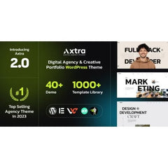 Axtra | Digital Agency Creative Portfolio Theme - Dghut