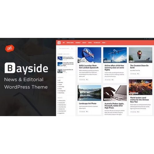 Bayside – Responsive WordPress Theme - Dghut