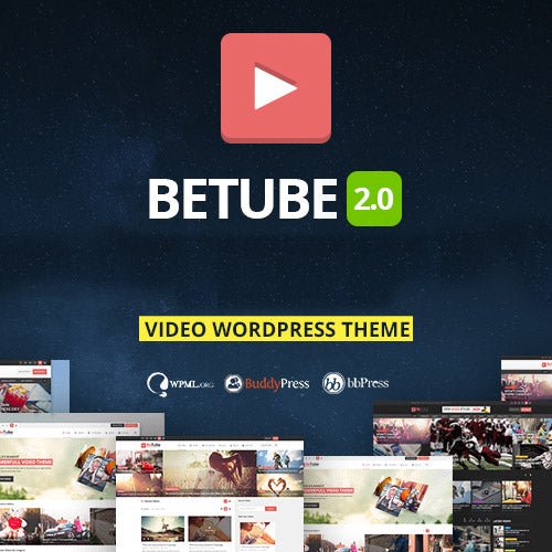 Betube Video WordPress Theme - Dghut