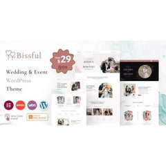 Bissful – Wedding & Event WordPress Theme - Dghut