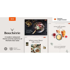 Boucherie – Restaurant WordPress - Dghut