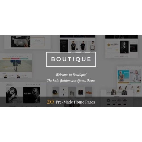 Boutique – Kute Fashion WooCommerce Theme ( RTL Supported ) - Dghut
