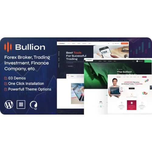 Bullion – Forex Broker & Trading WordPress Theme - Dghut