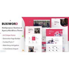 Buxiword – Digital Agency WordPress Theme - Dghut