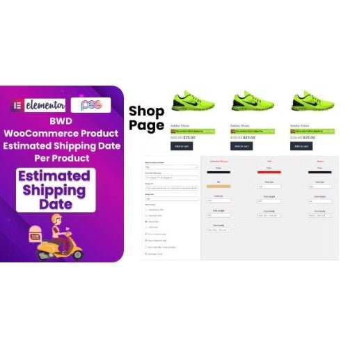BWD Product Estimated Shipping Date Plugin For WooCommerce - Dghut