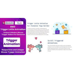 BWD Trigger Lottie Animation Addon For Elementor - Dghut