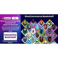 BWD Woocommerce Responsive Bookshelf Grid Addon For Elementor - Dghut