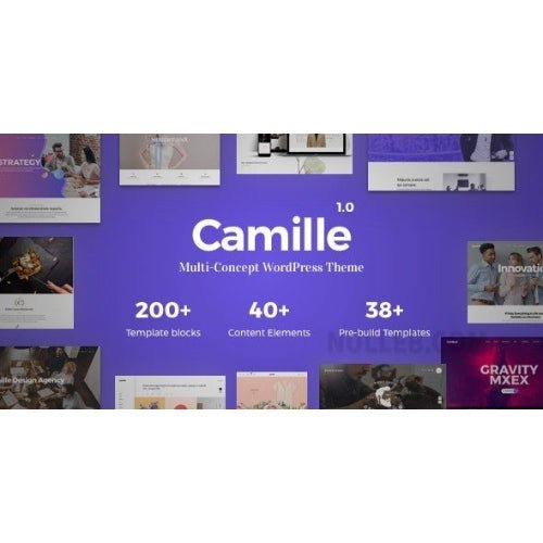 Camille – Multi - Concept WordPress Theme - Dghut