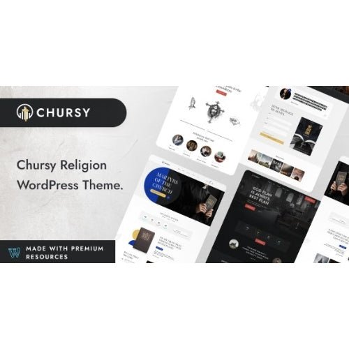 Chursy – Church Religious WordPress Theme - Dghut