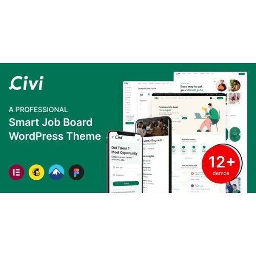 Civi – Job Board, Freelance Marketplace WordPress Theme - Dghut