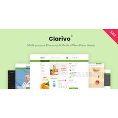 Clarivo – Pharmacy and Medical WordPress theme - Dghut