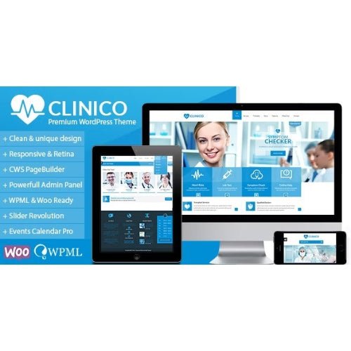 Clinico – Premium Medical and Health WordPress Theme - Dghut