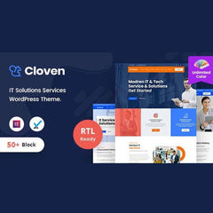 Cloven – IT Solutions Services Company WordPress Theme + RTL - Dghut