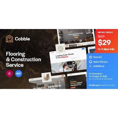 Cobble – Flooring & Construction Service WordPress Theme - Dghut
