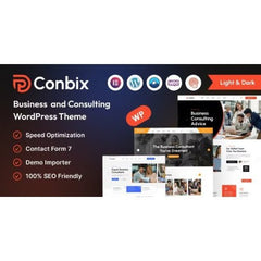 Conbix – Business Consulting WordPress Theme - Dghut