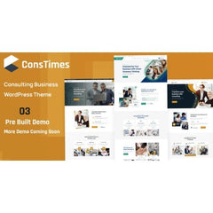 ConsTimes – Consulting Business WordPress Theme - Dghut