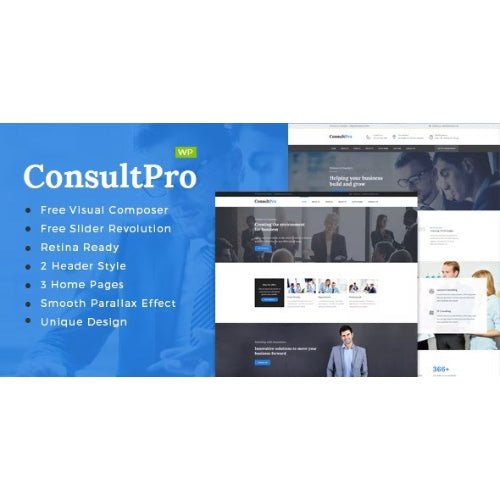 ConsultPro : Finance and Consultancy WordPress Theme - Dghut
