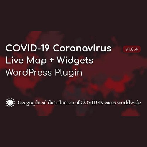 COVID - 19 Coronavirus – Live Map & Widgets for WordPress - Dghut