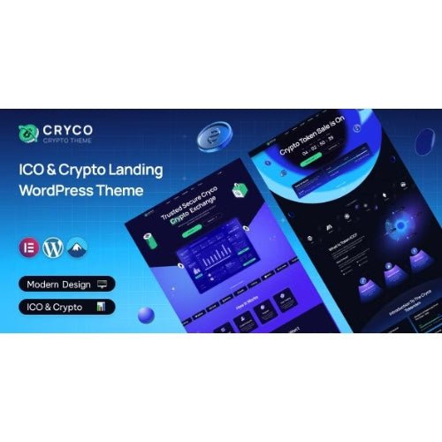 Cryco – ICO & Crypto Landing WordPress Theme - Dghut