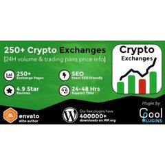 Cryptocurrency Exchanges List Pro – WordPress Plugin - Dghut