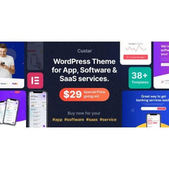 Custar – Software & App WordPress Theme - Dghut
