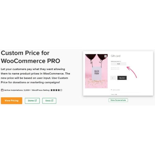 Custom Price for WooCommerce PRO - Dghut