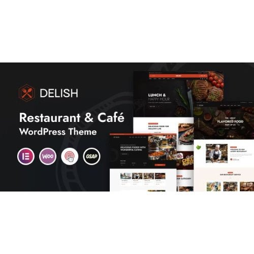 Delish – Restaurant & Cafe WordPress Theme - Dghut