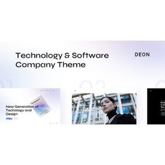 Deon – Technology and Software Company Theme - Dghut