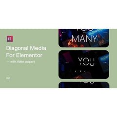 Diagonal Media for Elementor - Dghut