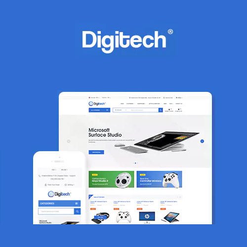 Digitech – Technology Theme for WooCommerce WordPress - Dghut