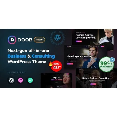 Doob – Business & Consulting WordPress Theme - Dghut