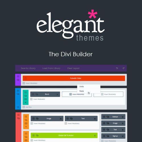 Elegant Themes The Divi Builder - Dghut