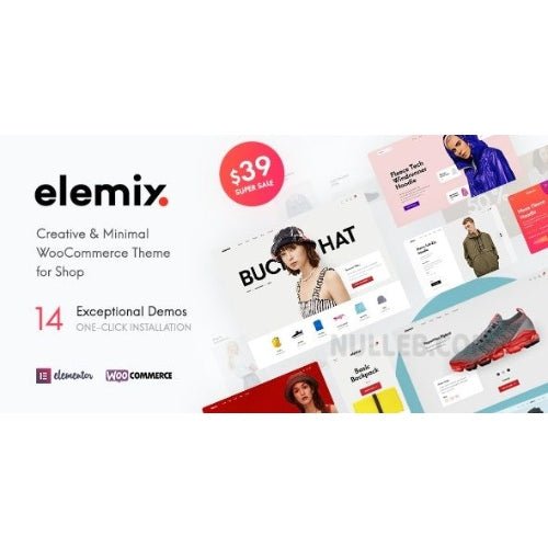 Elemix – Modern & Creative Elementor WooCommerce Theme - Dghut