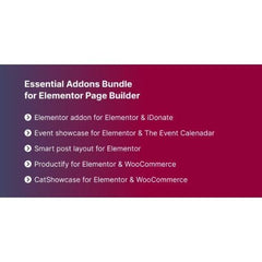 Essential Addons Bundle for Elementor Page Builder - Dghut