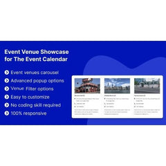 Event Venue Showcase for The Event Calendar - Dghut