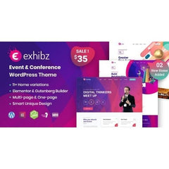 Exhibz | Event Conference WordPress Theme - Dghut