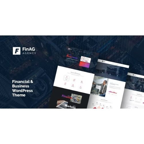 Finag – Creative & Finance Agency WordPress Theme - Dghut