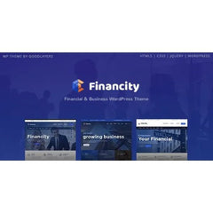 Financity – Business/Financial/Finance WordPress Theme - Dghut